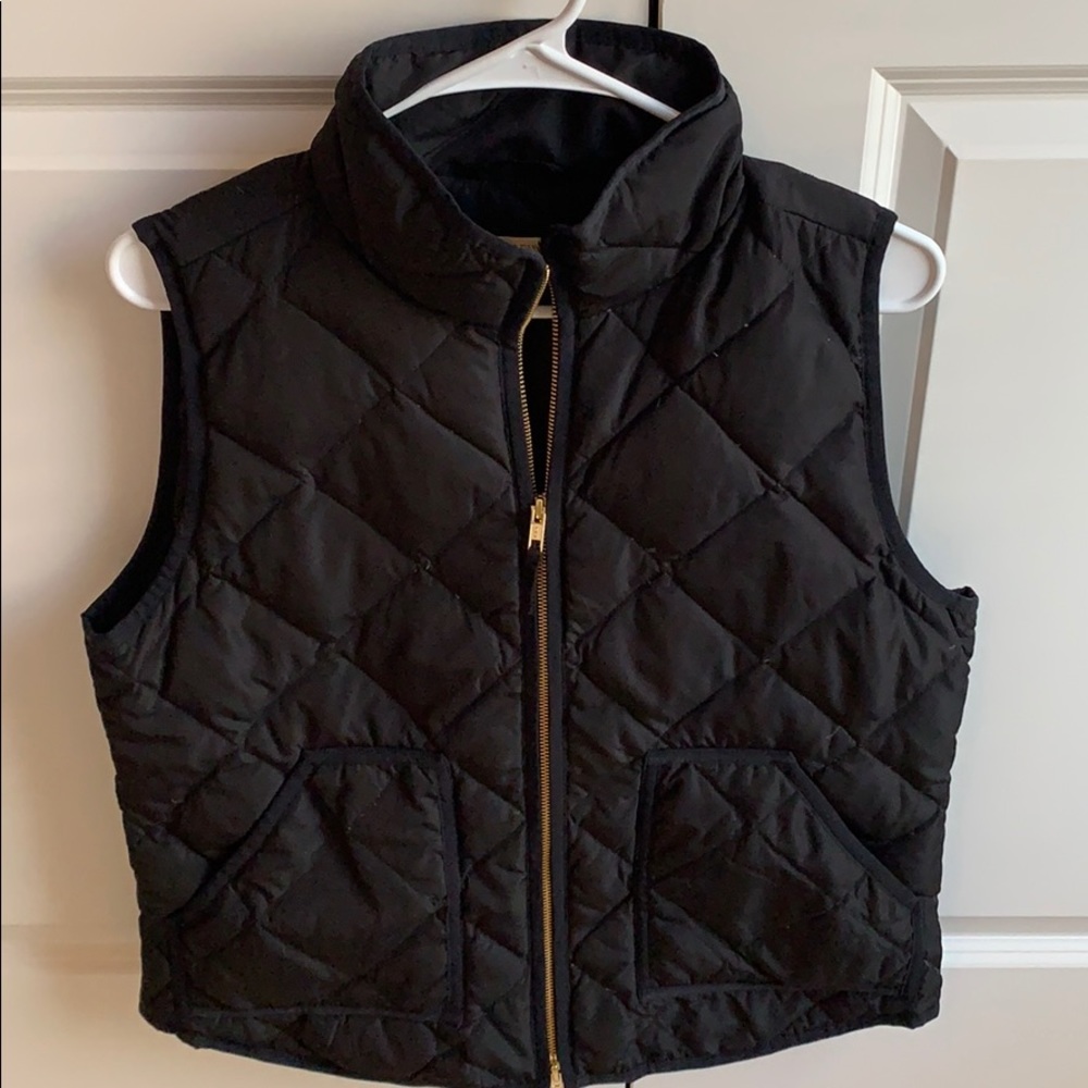 J Crew black vest